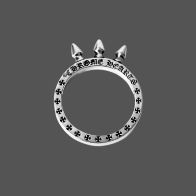 Chrome Hearts Triple Spike Ring