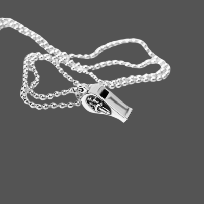 Chrome Hearts Mini Dagger Whistle Necklace